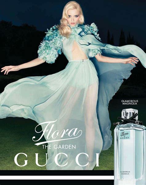 pubblicità modella gucci|gucci flora commercial.